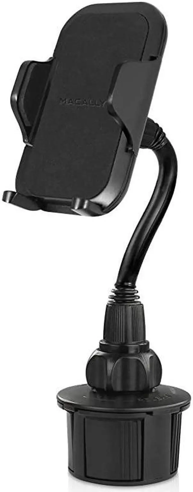 Main image of Car Cup Holder Phone Mount Secure Fit for Phones up to 41 Wide Cup Phone Holder for Car with Flexible Gooseneck 360° Rotatable Cradle Universal Vehicle Fitment Cell Phone Cup Holder