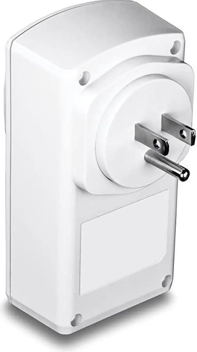 Alt view image 6 of 6 - Powerline 500 AV Nano Adapter Kit with BuiltIn Outlet With Power Outlet PassThrough Includes 2 x TPL407E Adapters TPL407E2K White AV 500 PassThrough