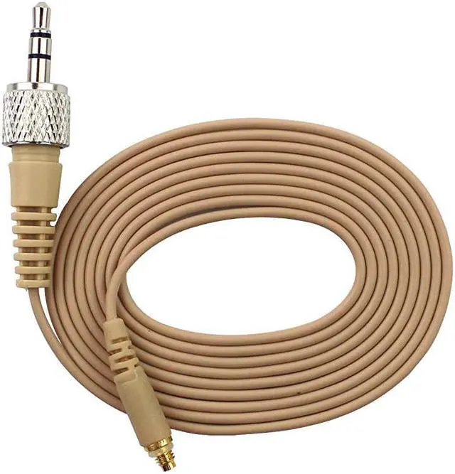 Alt view image 3 of 7 - Professional HeadsetHeadworn Microphone  MICJ 071S Compatible with Sennheiser Wireless System Omnidirectional Mic Super Lightweight amp Creative Design amp Smallest Cartridge