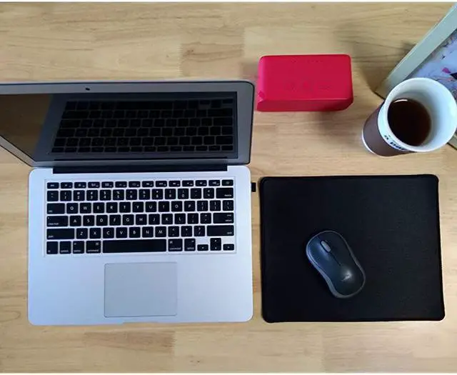 Alt view image 6 of 6 - 3 Pack Standard Mouse Pad with Stitched Edges Comfortable Mouse Mat Pad NonSlip Rubber Base Mousepad for All Types of Mouse Laptop Computer PC 103 x 83 inches Black