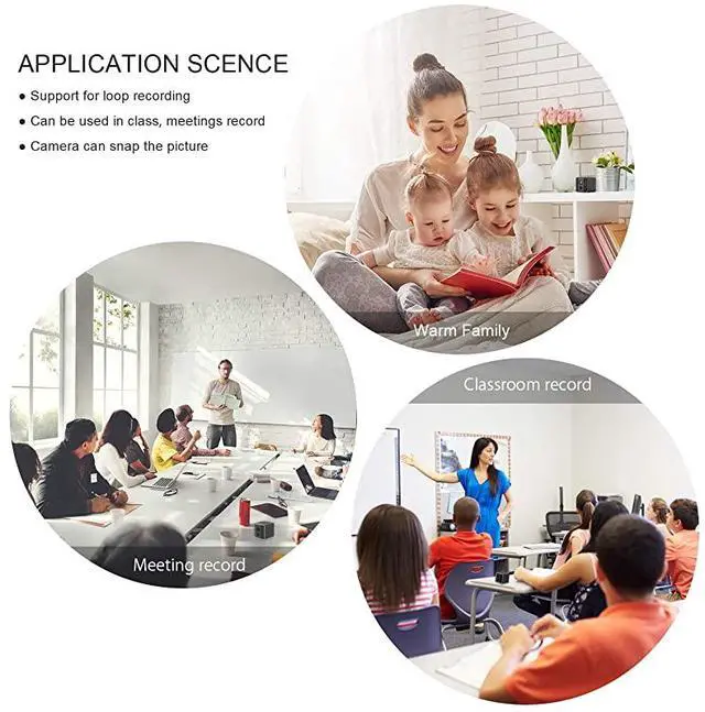 Alt view image 5 of 7 - Version Mini Spy Camera Cop Spy Cam 1080P Spy Camera Wireless Hidden Support 128 gb Card Mini Camera Spy Hidden Spy CameraNo WiFi NeededNanny Cam with Night Vision and Motion Detection