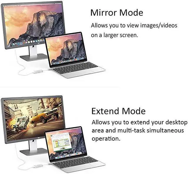 Alt view image 6 of 7 - USBC to Mini DisplayPort Adapter USB 31 Type C Thunderbolt 3 to Mini DP Adapter 4K Compatible with Macbook Pro Lenovo T470 to LED Cinema Display Dell Monitor etc Silver