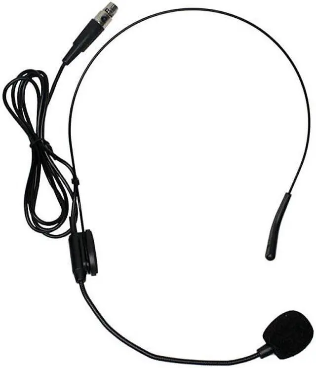 Alt view image 2 of 4 - Lavalier Lapel MicrophoneHeadset Microphone Combo with Mini XLR Jack HandFree Clipon Lapel Mic and Flexible Wired Boom Headset Mic for Voice Amplifier Audio Sound System