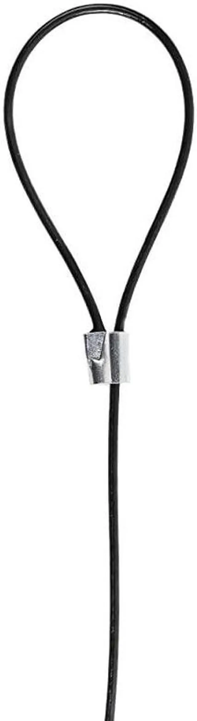Alt view image 3 of 7 - Cable Tethers Black 10 Pack | PatentPending PreAssembled Adapter Tethers | Secure Your Computers Adapters Mac Dongles | Easy Installation | Free Crimping Tool