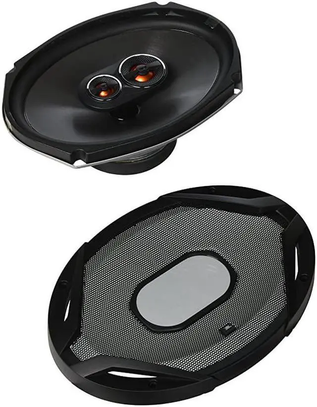Alt view image 2 of 4 - GX963 300W 6 X 9 3Way GX Series Coaxial Car Loudspeakers Pair of 2 600W Totalblack