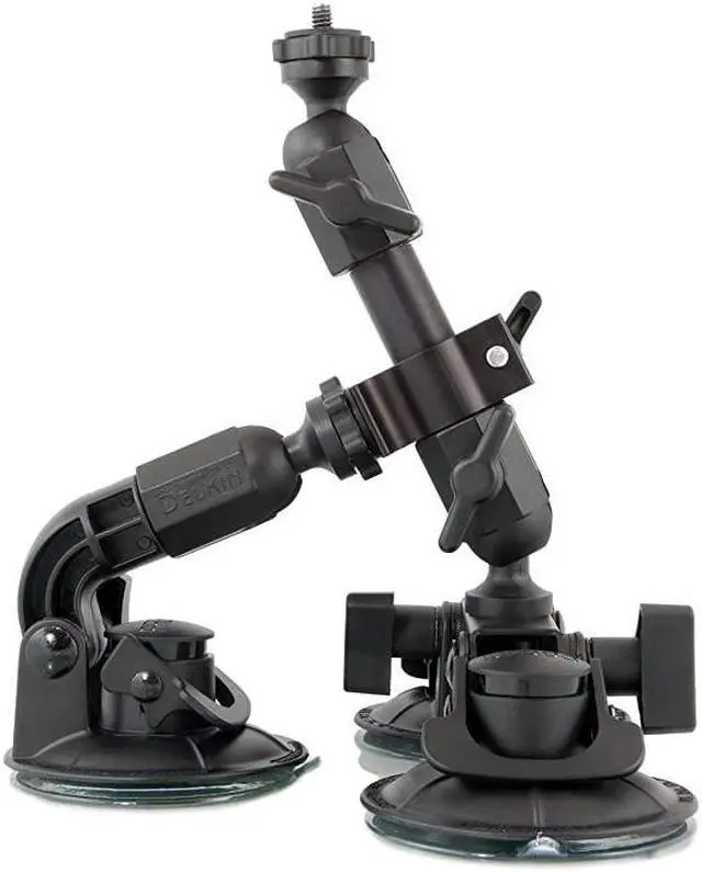 Alt view image 4 of 7 - Devices Fat Gecko Triple Suction Camera Mount DDMNTTRIPLE