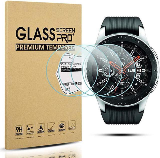 4 Pack for Samsung Galaxy Watch 46mm Screen Protector Tempered