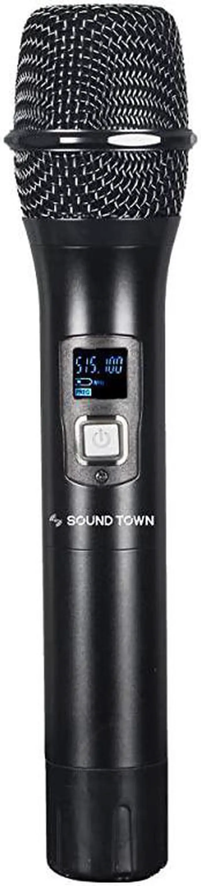 Alt view image 4 of 6 - Metal 200 Channels UHF Wireless Microphone System with 1 Handheld Mic 1 Lavalier Mic and Auto Scan for Church School Outdoor Wedding Meeting Party and Karaoke SWM26U2HL