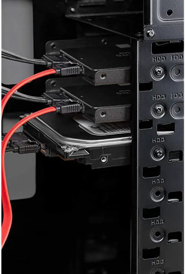 Alt view image 5 of 6 - 2.5 to 3.5 Adapter, SSD Mounting Bracket, 2.5 to 3.5 Hard Drive Adapter (2 Pack), SA04004