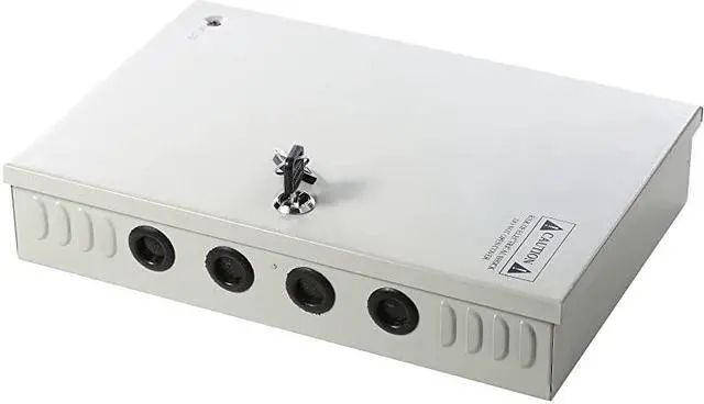 Alt view image 4 of 7 - 18 Channel Power Supply Switch Box CCTV Camera Distribution DC12V 30A Output