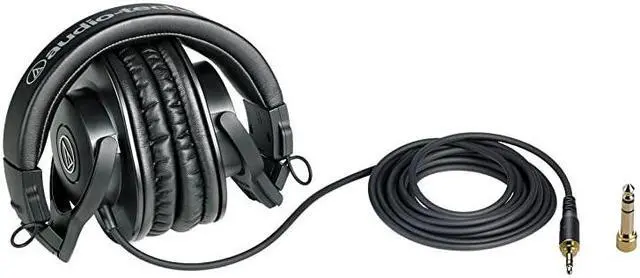 Alt view image 4 of 6 - ATHM30x Professional Studio Monitor Headphones Black