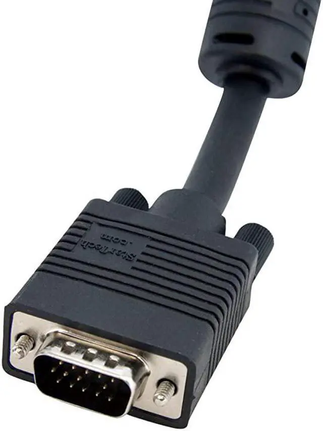 Alt view image 3 of 3 - com 50 ft Coax High Resolution VGA Monitor Extension Cable HD15 MF MXT101HQ50