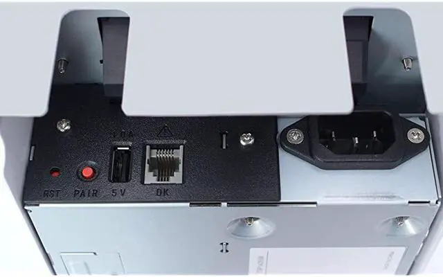 Alt view image 3 of 4 - TSP143IIIW WiFi WLAN Thermal Receipt Printer with Wireless Access Point WPS Cutter and Internal Power Supply Gray