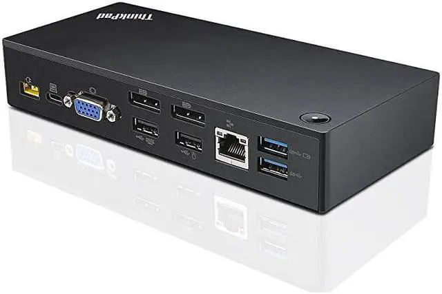 Alt view image 2 of 4 - ThinkPad USBC UltraDock With 90W 2 Prong AC Adapter 40A90090US USA Retail Packaged