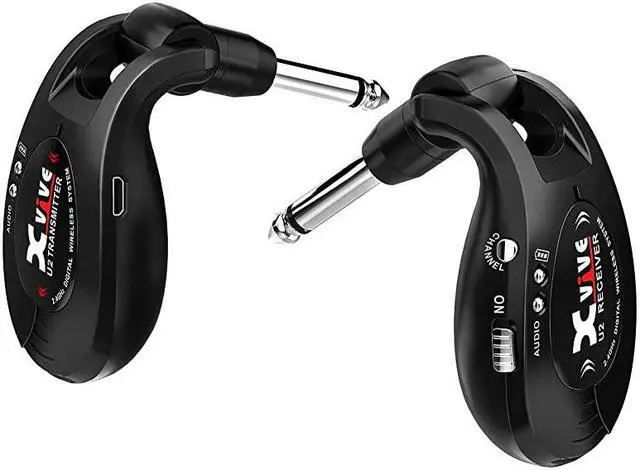Main image of U2 Guitar Wireless System Rechargeable 24GHz Digital Guitar Wireless Transmitter and Receiver for Electric Guitar Bass Violin Keyboard
