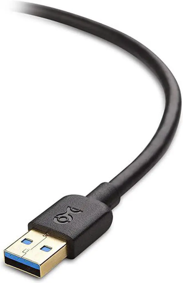 Alt view image 3 of 4 - Short USB 30 USB 3 USB 30 A to B in Black 3 ft
