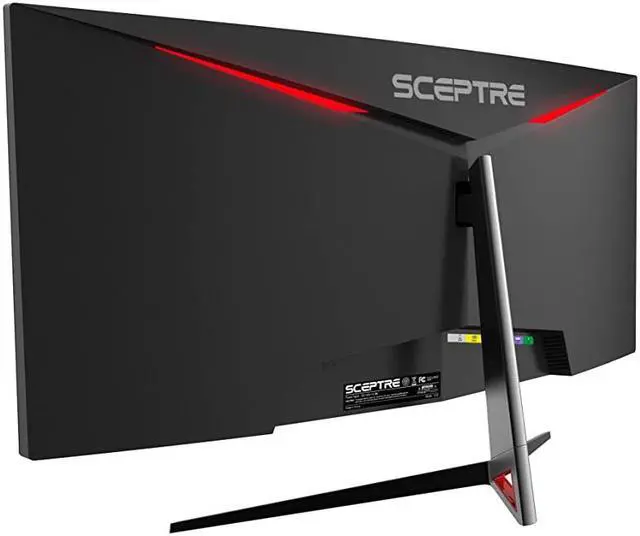 Alt view image 3 of 4 - 30-inch Curved Gaming Monitor 21:9 2560x1080 Ultra Wide Ultra Slim HDMI DisplayPort up to 200Hz Build-in Speakers, Metal Black (C305B-200UN1)