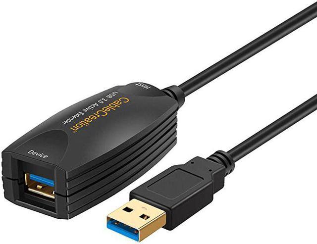 Active Extension Cable (Long 16.4 FT), USB 3.0 Extender Male to Female Cord with Signal Compatible Oculus Rift Sensor, Oculus Quest/Quest 2 VR, Xbox one, 5 Meters Pro Sound - Newegg.com