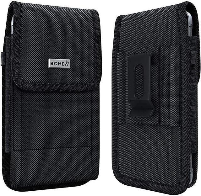 Iphone 8 plus holster case with belt clearance clip