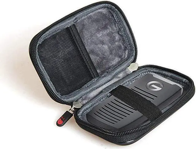 Main image of Hard Travel Case for GTechnology 500GB 1TB 2TB GDrive Mobile SSD Durable Portable External Storage by