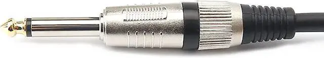 Alt view image 5 of 7 - Female XLR to 1/4 (6.35mm) TS Mono Jack Unbalanced Microphone Cable Mic Cord for Dynamic Microphone - 6.6 FT/2 Meters