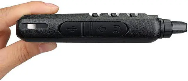 Alt view image 5 of 7 - RT22 Walkie Talkies Rechargeable Long Range,Wireless VOX Two Way Radio with Air Tube Earpiece Adults Kids Camping Hiking Biking (2 Pack)