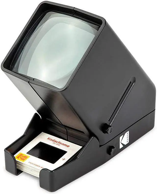 Main image of 35mm Slide and Film Viewer Battery Operation 3X Magnification LED Lighted Viewing for 35mm Slides Film Negatives
