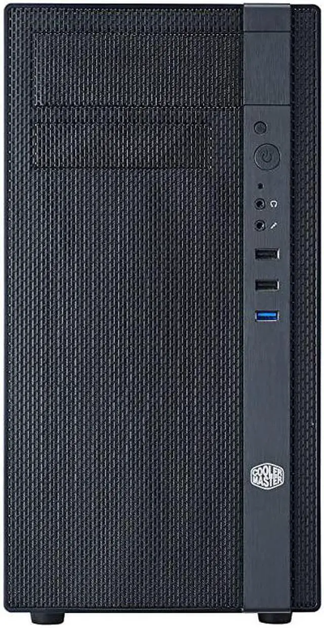Alt view image 3 of 7 - N200 Mini Tower Computer Case with Fully Meshed Front Panel and mATXMiniITX Support
