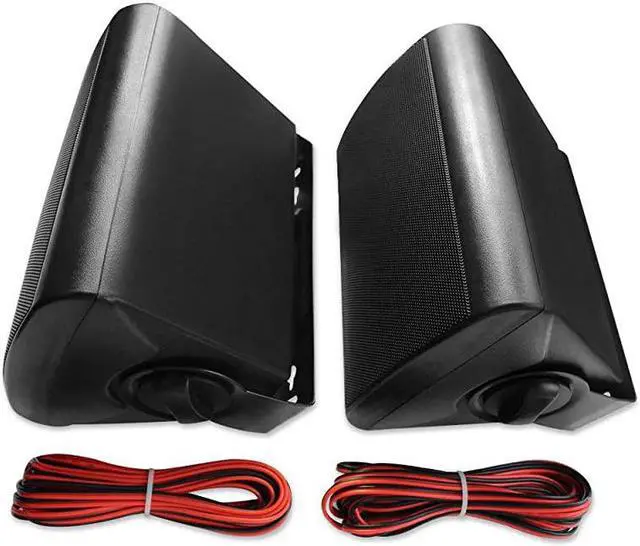Alt view image 5 of 6 - 525 Inches 200 Watts Indoor Outdoor Patio Deck Speakers All Weather Wall Mount System