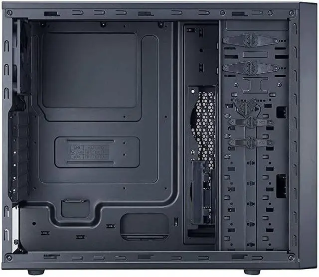 Alt view image 5 of 7 - N400 NSE-400-KKN2 Mid-Tower Fully Meshed Front Panel Computer Case (Midnight Black)