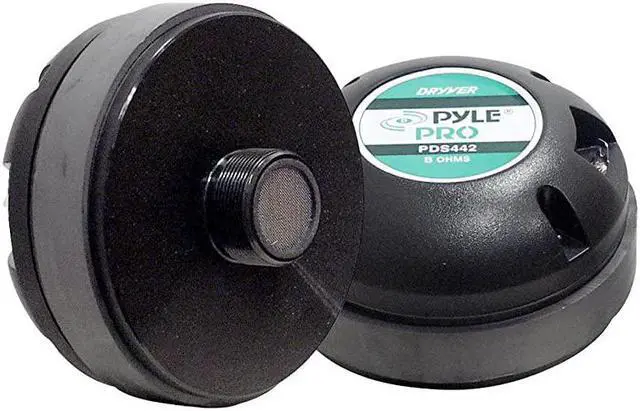 Main image of 175 Inch Titanium Horn Driver 500W High Power Car Audio MidrangeTweeter Compression Horn Driver System w Aluminum Voice Coil 120kHz Frequency 105 dB 8Ohm 30 oz Magnet Structure  PDS442