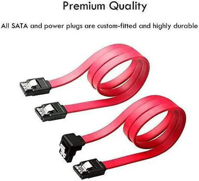 Alt view image 4 of 7 - 2x 25 Inch SSD to 35 Inch Internal Hard Disk Drive Mounting Kit BracketSATA Data Cables and Power Cables included