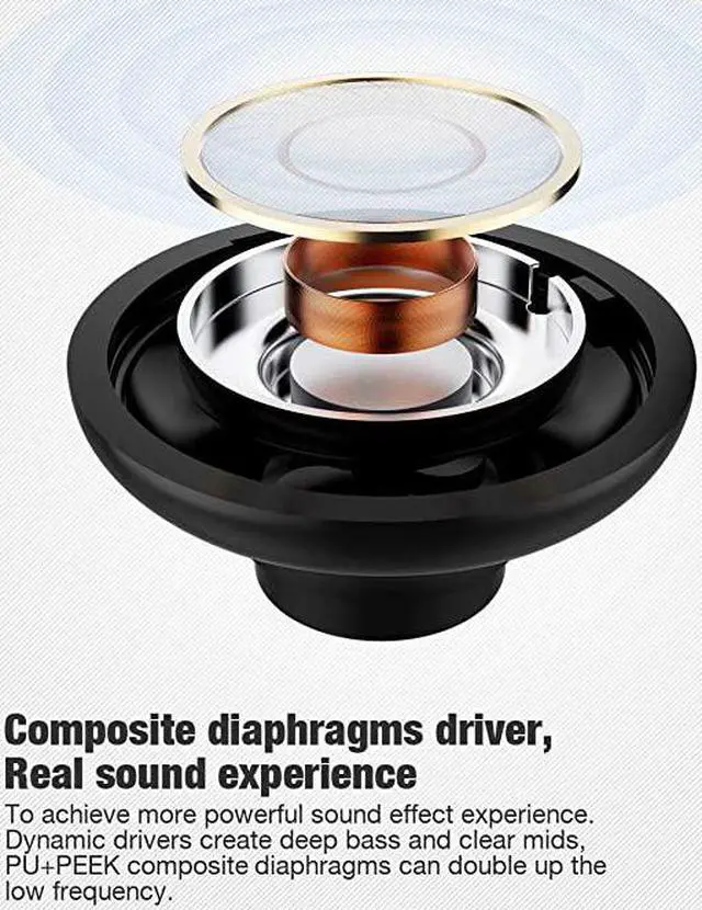 Alt view image 5 of 7 - Wireless Headphones Bluetooth Headphones Best Sports Earbuds IPX7 Waterproof Stereo Earphones for Gym Running 9 Hours Playtime Noise Cancelling Headsets