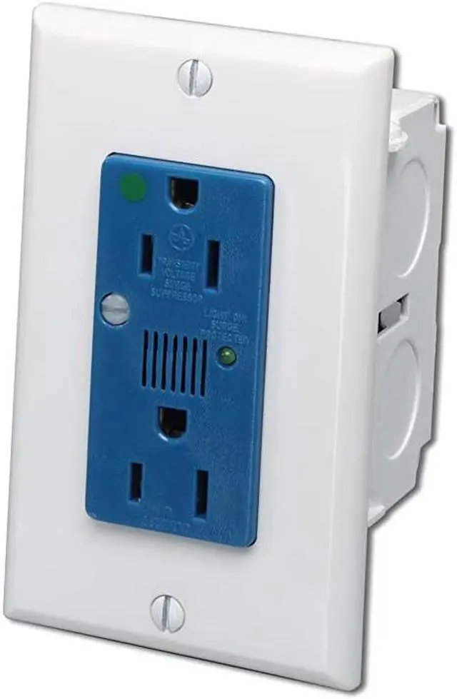Main image of 47605ACS JBox Surge Protective Kit Single AC Power ModuleWhiteBlue
