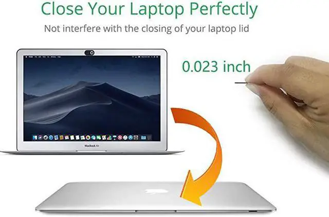 Alt view image 5 of 6 - Webcam Cover Slide 0023in Camera Cover for Laptops MacBook Pro MacBook Air iMac iPad PCComputer Tablets UltraThin Web Blocker Protecting Your Privacy 4Pack