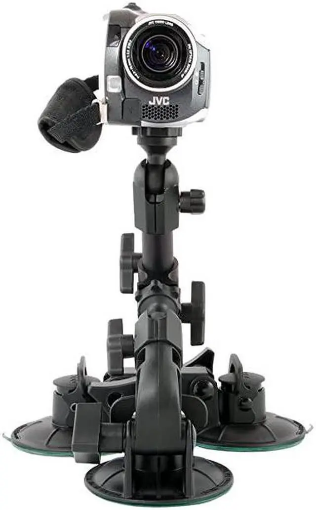 Alt view image 6 of 7 - Devices Fat Gecko Triple Suction Camera Mount DDMNTTRIPLE