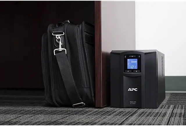 Alt view image 3 of 3 - 1500VA Smart UPS with SmartConnect SMC1500C Sinewave UPS Battery Backup AVR 120V Line Interactive Uninterruptible Power Supply