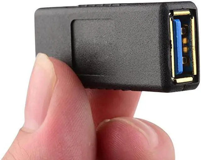 Alt view image 7 of 7 - 2Pack USB 30 Coupler USB Female to Female Adapter Gender Changer