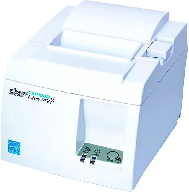 Main image of TSP143IIIU USB Thermal Receipt Printer with Device and Mfi USB Ports Autocutter and Internal Power Supply White