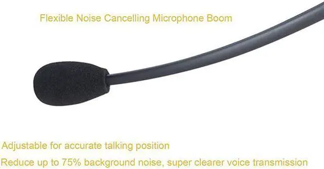 Alt view image 7 of 7 - Telephone Headset with Noise Cancelling Microphone Landline Office Headset Compatible with Cisco 6945 7821 CP7841 7940G 7942G 7945G 7965G 7985G 8811 8841 8845 8851 8861 8865 8945 8961 9951 etc