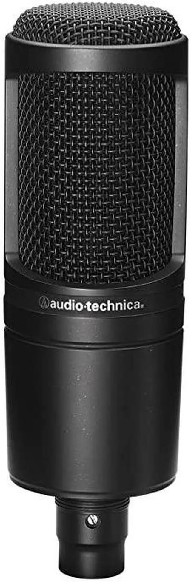 Alt view image 2 of 5 - AT2020PK Vocal Microphone Pack for Streaming/Podcasting, Includes XLR Cardioid Condenser Mic, Adjustable Boom Arm, and Monitor Headphones,Black