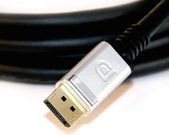 Alt view image 2 of 7 - CAC1069 DisplayPort to DisplayPort 14HBR3 Cable DP 14 8K 60Hz 4m1312 24AWG Black VESA Certified