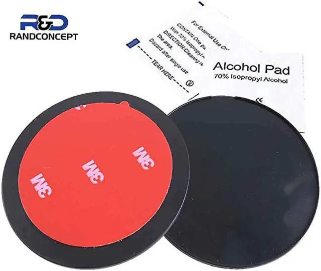 Main image of 70mm 3M VHB Adhesive Dashboard Pad Mounting Disk for Suction Cup Phone Mount amp Garmin GPS Suction Mount | 276quot Wide Diameter 2 Pcs