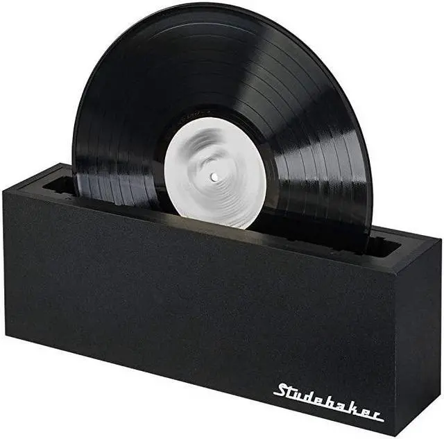 Alt view image 2 of 4 - Vinyl Record Cleaning System with Cleaning Solution and Soft Pads Included