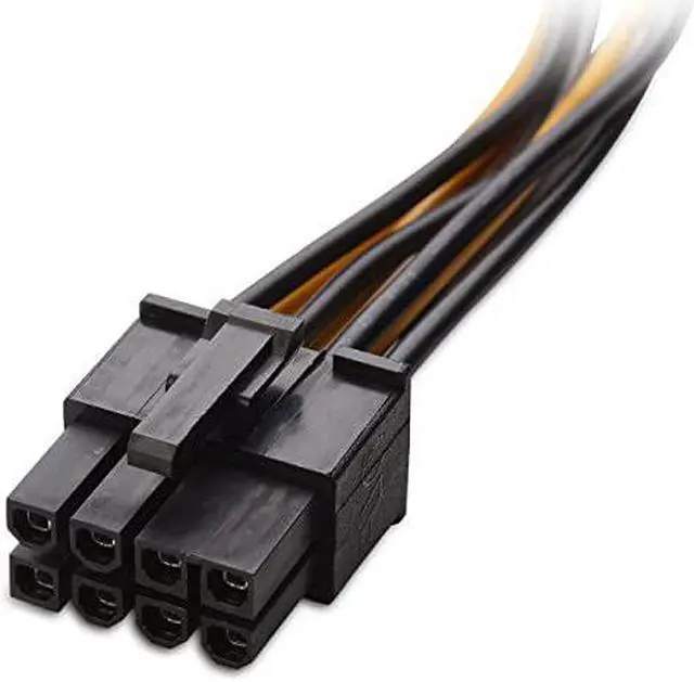Alt view image 3 of 4 - 2-Pack 8-Pin PCIe to Molex (2X) Power 4 Inches