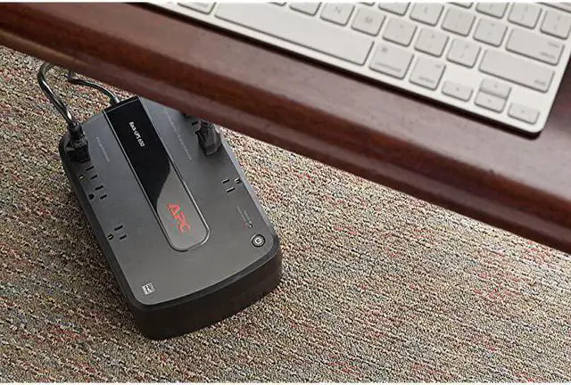 Alt view image 3 of 4 - UPS 650VA UPS Battery Backup Surge Protector BE650G1 Backup Battery Dataline Protection BackUPS Uninterruptible Power Supply
