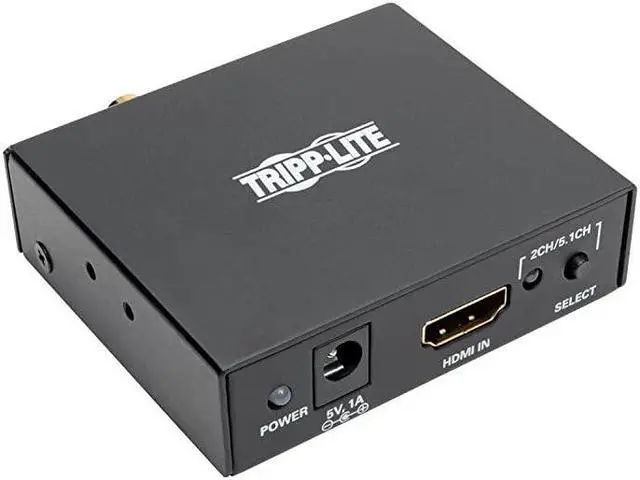 Main image of HDMI Audio De-Embedder / Extractor, UHD 4K x 2K @ 30Hz (P130-000-AUDIO),Black