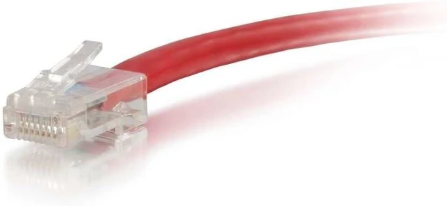 Main image of C2G 04152 Cat6 Cable - Non-Booted Unshielded Ethernet Network Patch Cable, Red (5 Feet, 1.52 Meters)