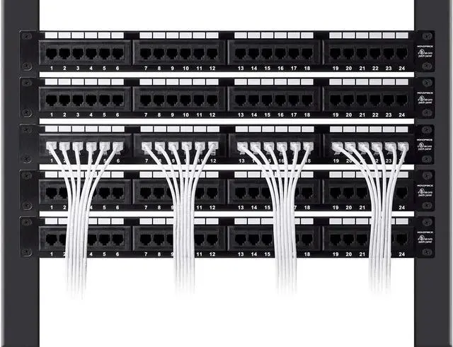 Alt view image 11 of 16 - Monoprice Cat6 Ethernet Patch Cable - 2 feet - Yellow | Snagless RJ45 Stranded 550MHz UTP CMR Riser Rated Pure Bare Copper Wire 28AWG - SlimRun Series