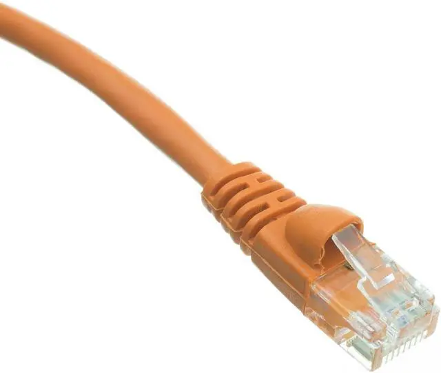 Alt view image 2 of 7 - CableWholesale 35-Feet CAT5E, UTP Cables with Molded Boot, 350MHz, Orange (10X6-03135)